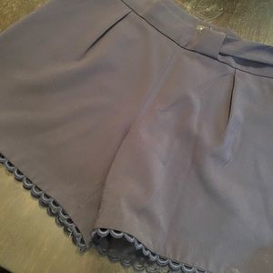 Banana Republic dressy shorts with scalloped hem